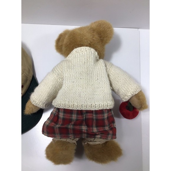 Vintage Bundle Of (1)Friends Boyds Bears Cap Hat Green Tan+(1)Bearwear Teacher - Picture 9 of 11